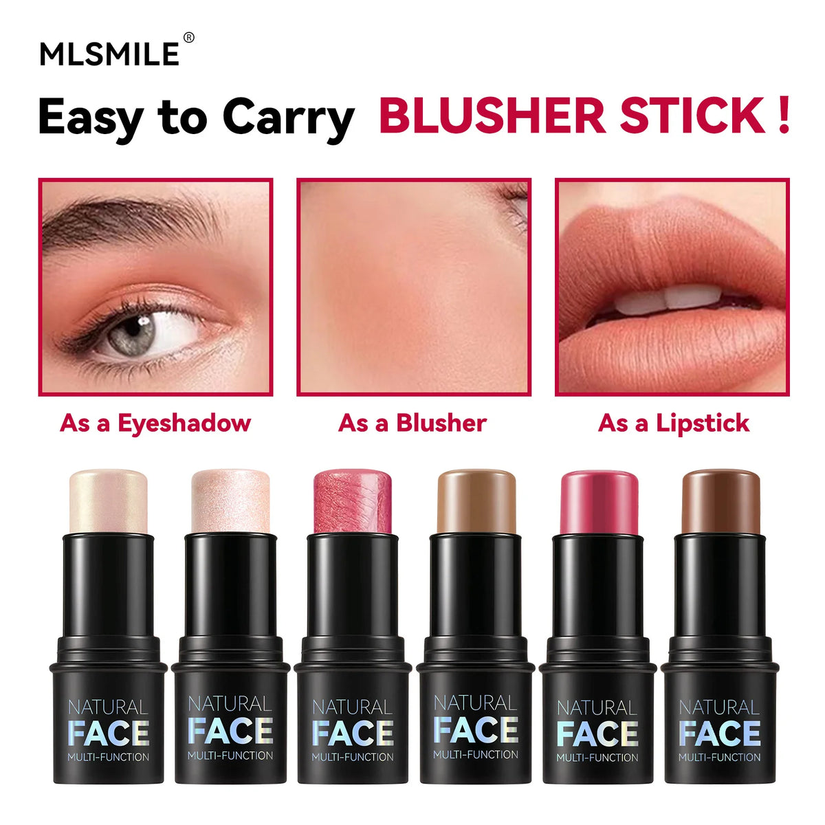 Natural Face Highlighter Concealer,Waterproof Face Contour Pen, Easily Sculpt Your Fface to Create a Perfect Light Makeup Effect Quake