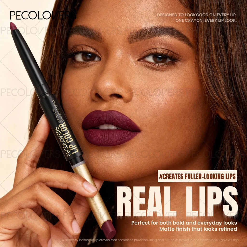 1PC Lip Liner, Multiple Colors To Choose From, Full and Charming Lips, Contouring Lips, Lip Cosmetics Quake