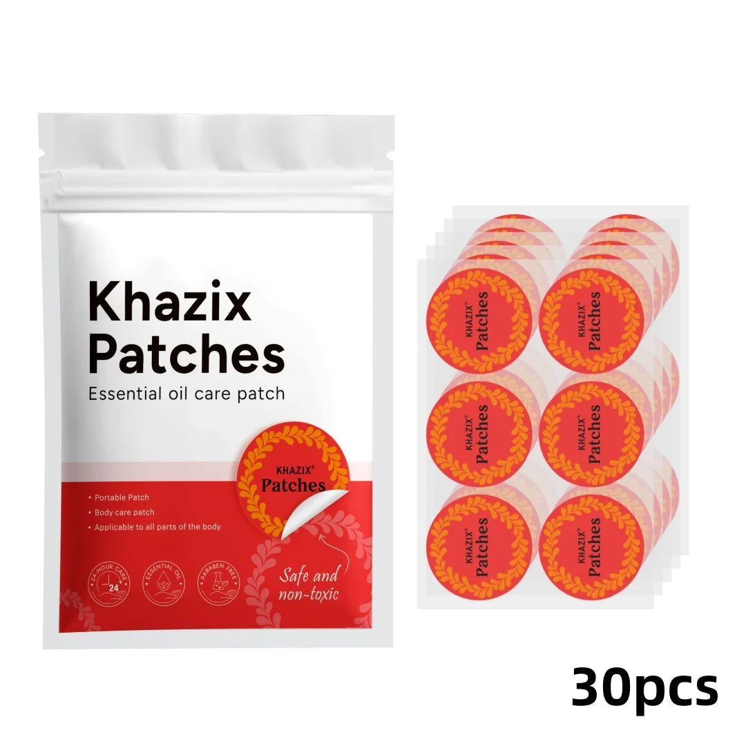 30Pcs Energy Patches Natural Ingredients Vegan Friendly Daily Energy Boost Patch Portable Body Stickers for Work Travel Sports Quake 30pcs