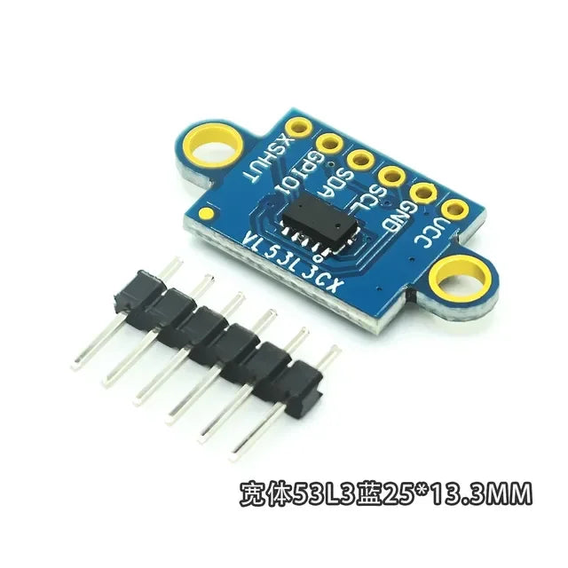 VL53L3CX Time-of-Flight ToF Laser Ranging Sensor Module Breakout 3M 940nm IR Laser Distance I2C IIC For Arduino Quake 2
