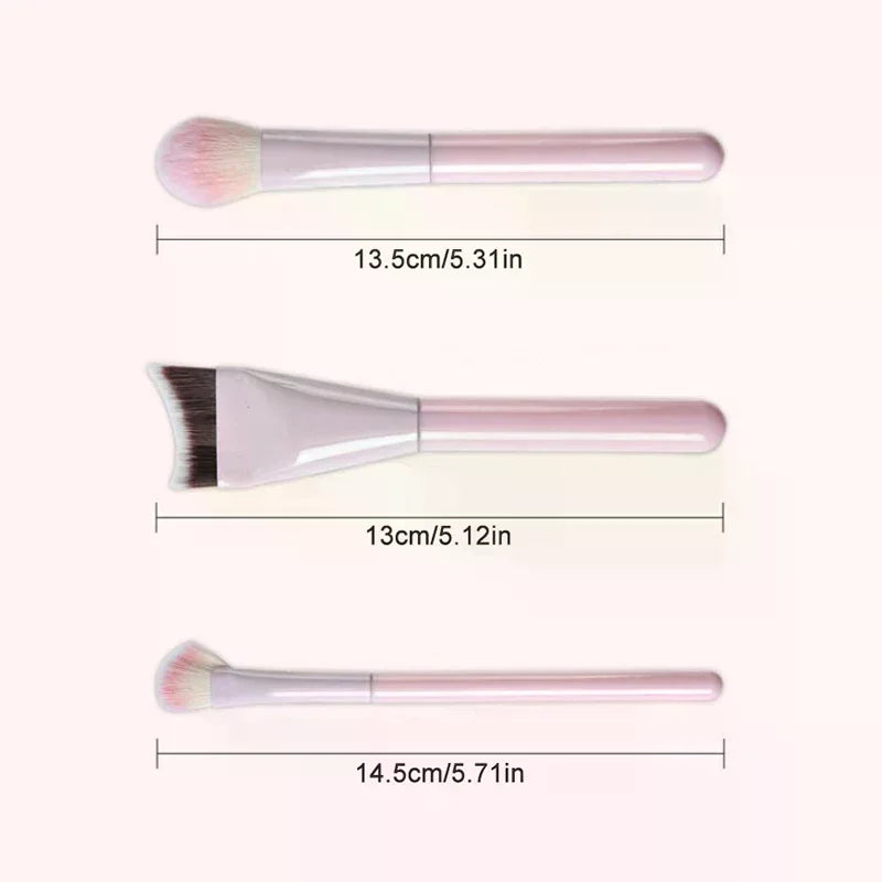 1/8 PCS Makeup Brushes Set Eye Shadow Foundation Women Cosmetic Brush Eyeshadow Blush Beauty Soft Hair Make Up Tools With Bag Quake