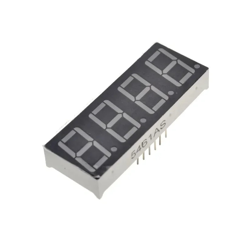 0.56inch 4bit Common Cathode Digital Tube Red LED Digit 10PCS Display 7 Segment 0.5inch 0.5 0.56 inch 0.56'' 0.56in. 4 Four bit Quake
