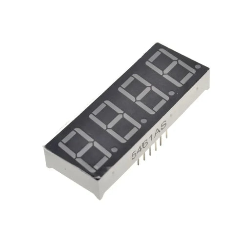 0.56inch 4bit Common Cathode Digital Tube Red LED Digit 10PCS Display 7 Segment 0.5inch 0.5 0.56 inch 0.56'' 0.56in. 4 Four bit Quake