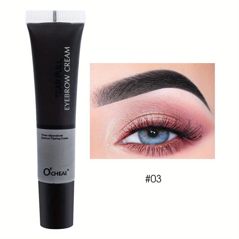 Long-Lasting Waterproof Eyebrow Gel - Semi-Permanent Tattoo Tint For Enhanced Color And Definition - Cosmetic Quake 03