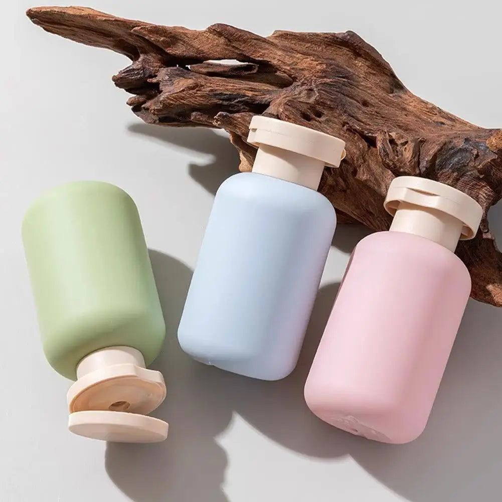 Portable Travel Squeeze Bottles Refillable Empty Containers for Shampoo Lotion Liquid Leak-proof TSA Approved Cosmetic Bottles Quake