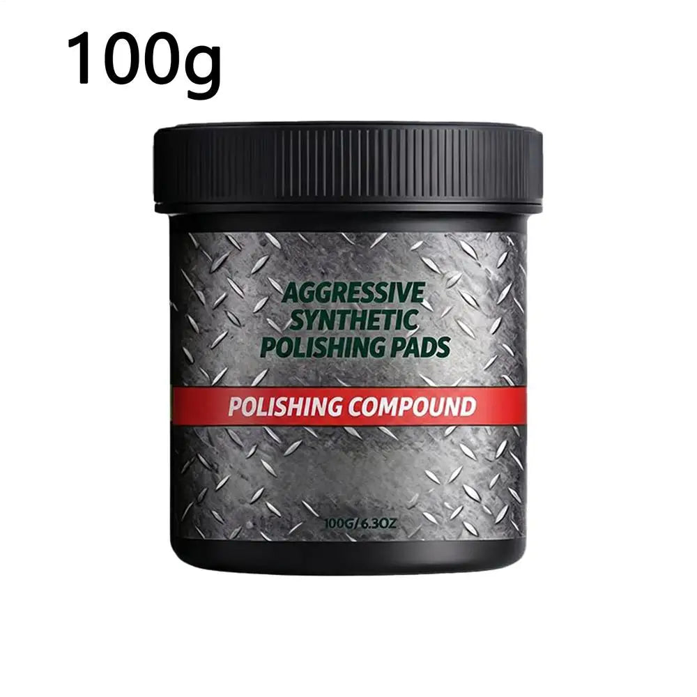 Wood Wax for Furniture with Pad Cleaning Multi-Functional Shine Coating Cleaner 100g Countertop Stain Removal Wax for Home Quake 100g
