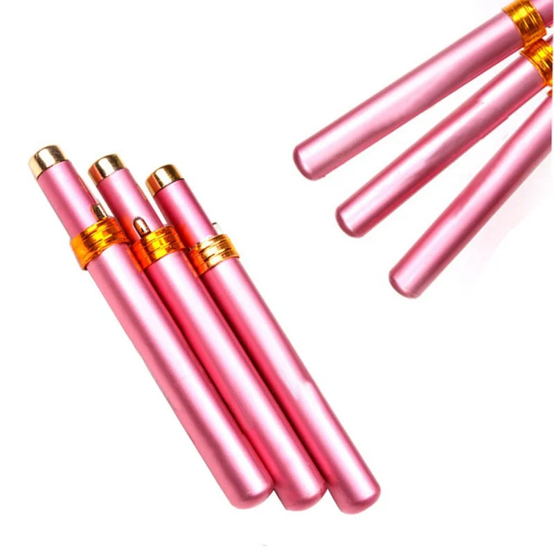 Retractable Portable Makeup Lip Brushes Cosmetic Eyeshadow Brush with Cap Women Makeup Tools Quake