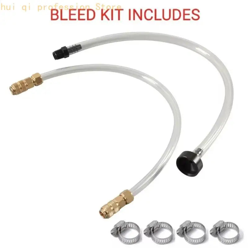Marine Hydraulic Steering Bleed Brass PVC Corrosion Resistant Easy Installation H8WE Quake