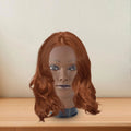 Wigs Head Mannequin Smooth Multipurpose Wigs Holder Wigs Display Stand for Hats Scarf Wigs Displaying Making Styling Hairpieces Quake Default Title