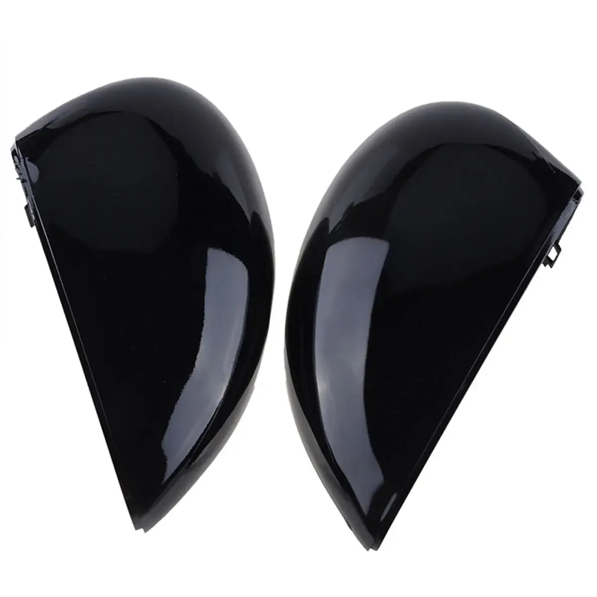 For Ford Fiesta MK7 2008-2017 Car Replacement Rearview Side Mirror Cover Wing Cap Exterior Door Case Trim Carbon Fiber Look Quake