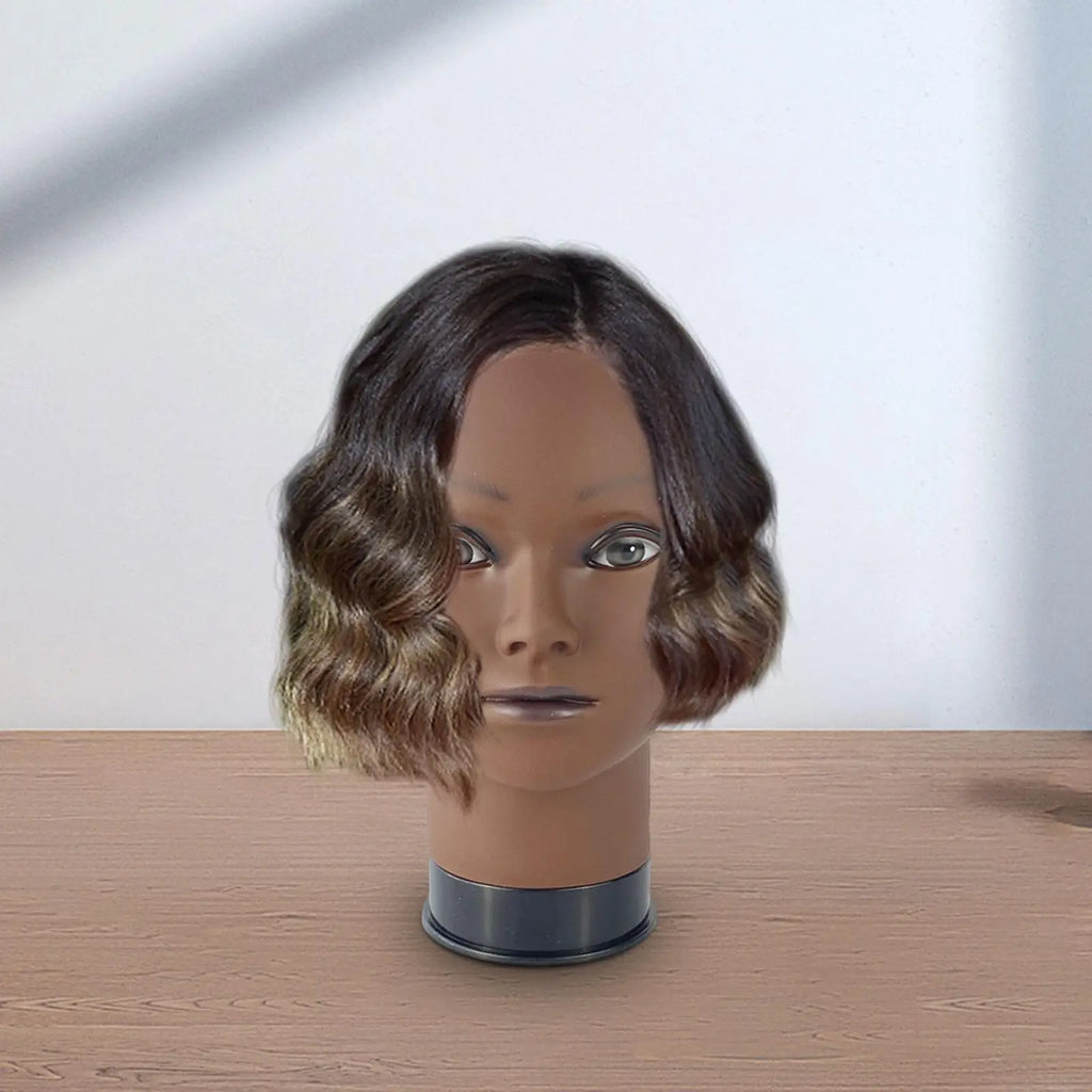 Wigs Head Mannequin Smooth Multipurpose Wigs Holder Wigs Display Stand for Hats Scarf Wigs Displaying Making Styling Hairpieces Quake