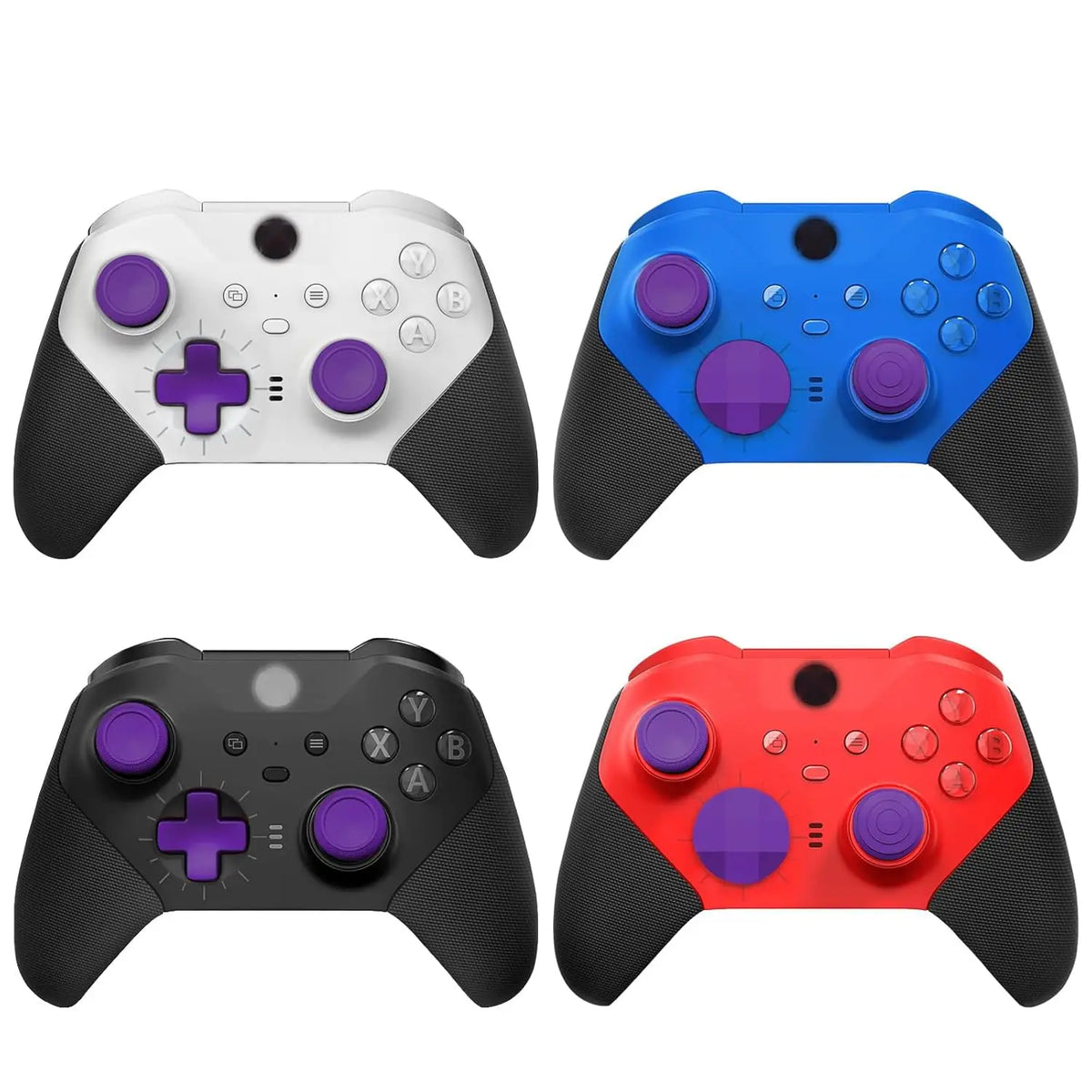 For Xbox Elite Controller Series 2 14 in 1 Plating Accessories Kits Parts Including 6 Swap Joysticks,4 Paddles,1 Standard D-Pads Quake