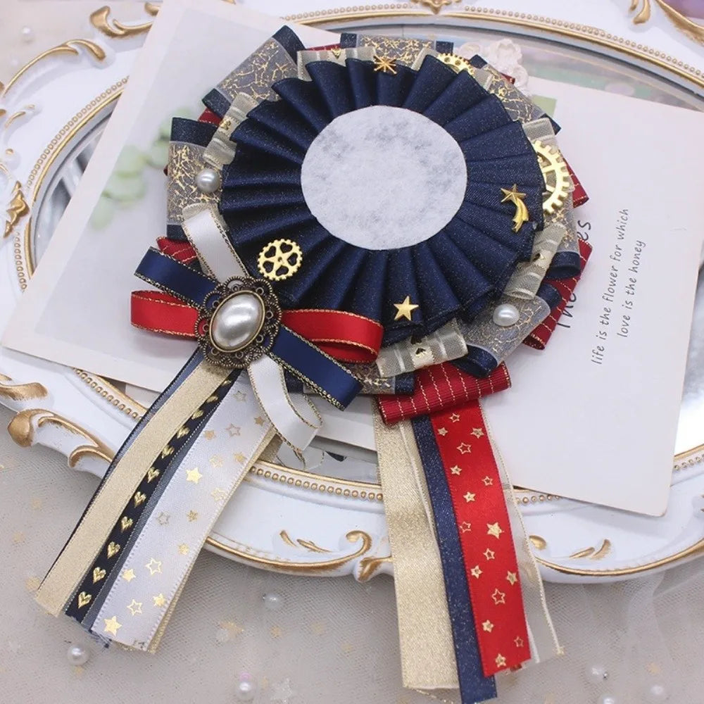 9cm 12cm 15cm Rosette Maker Ribbon Flowers DIY Fabric Flower Maker Clear Tabletop Figurines Ribbon Brooch Badge For Beginners Quake