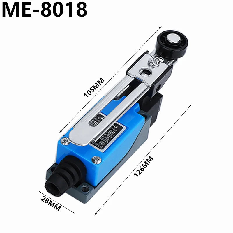 ME ME-8108 limit switch Rotary Adjustable Roller Mini Limit Switches TZ-8108 AC250V 5A NO NC 8108 8104 8111 8112 8122 8166 9101 Quake ME-8108