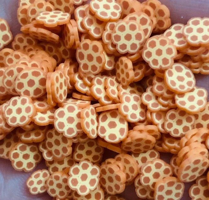 50g Honeycomb Mixed rhinestone Polymer Clay Slices Simulation Sprinkles for Shakers Accessories 100g/Lot Peppermint Candy Polym Quake 5mm honeycomb