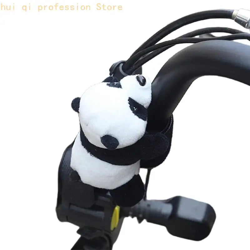 Panda Handlebars Decoration Handlebars Ornament for Bikes & Motorcycles Cotton Sponge Component Easy Installation H8WE Quake C CN