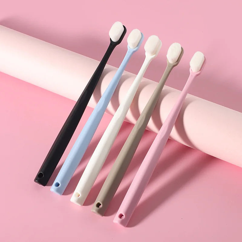 Ultra Soft-bristled Adult Toothbrush Nano Toothbrush for Sensitive Gums Extra Toothbrushes Sensitive Teeth Toothbrush Oral Care Quake