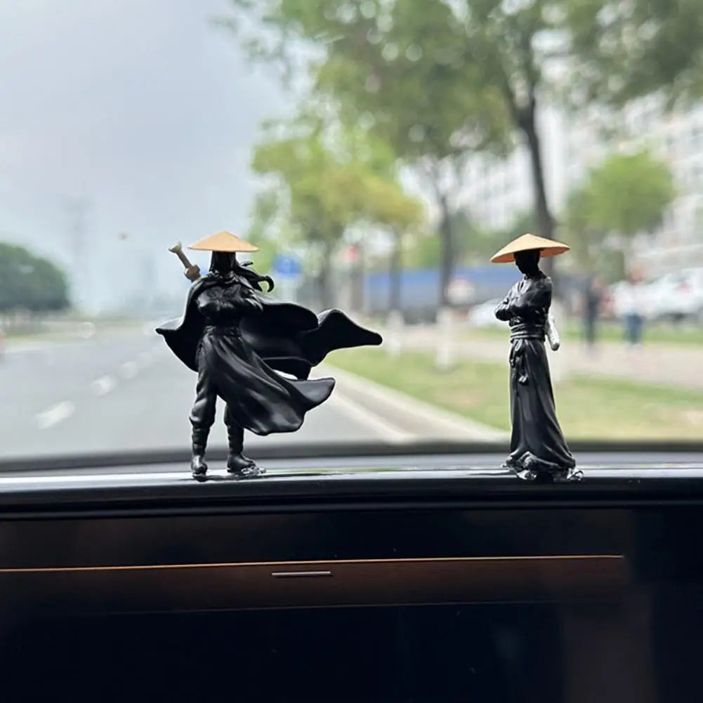 Dashboard Decor Car Dashboard Ornament Figure Sculpture Waterproof Dollhouse Statue Easy to Clean Office Desk Decoration Quake