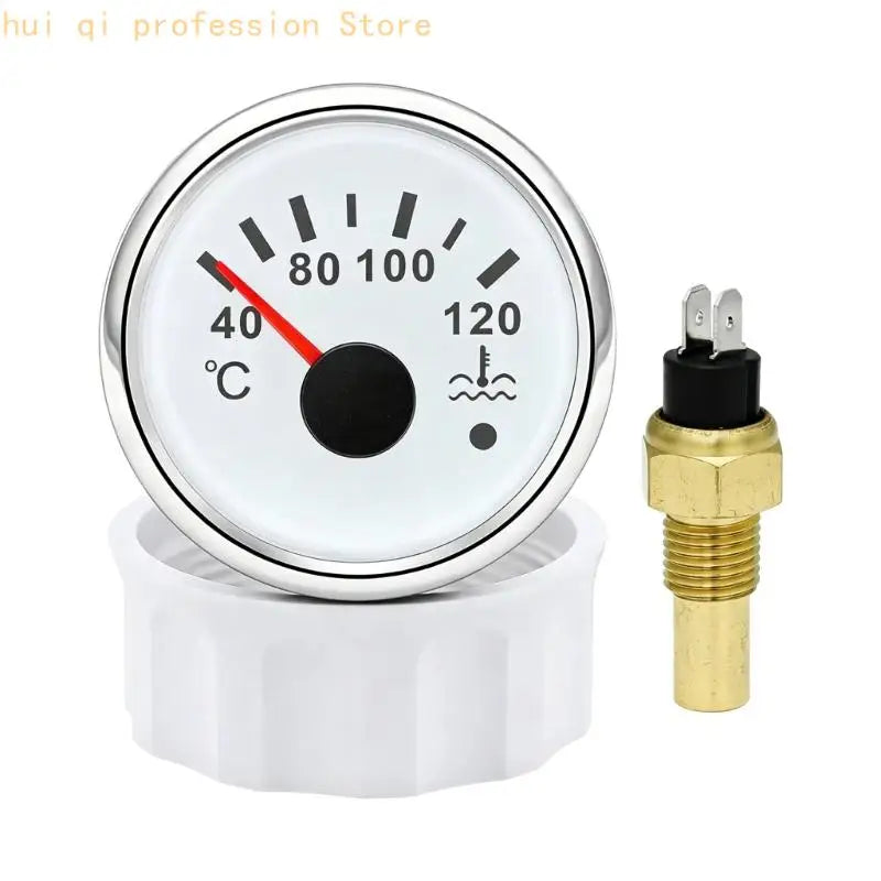 Water Temp Meter with Threaded for Routine Engine Checks H8WE Quake White CN