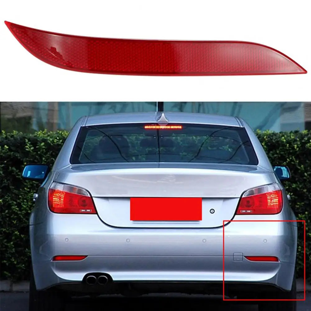 Useful Easy Installation ABS Tail False Light Reflector Dust-proof Right Left Rear Bumper Cover Reflector Quake