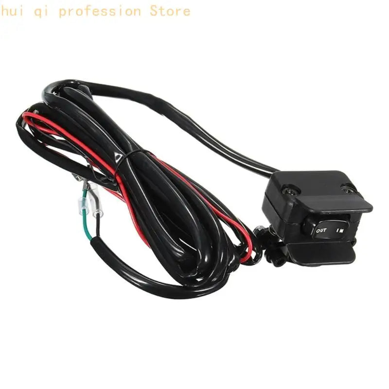 Heavy Duty ATV/UTV Winch Replacement Rocker Handlebar Control Switch Used for Motorcycles Modification Quality Materials H8WE Quake