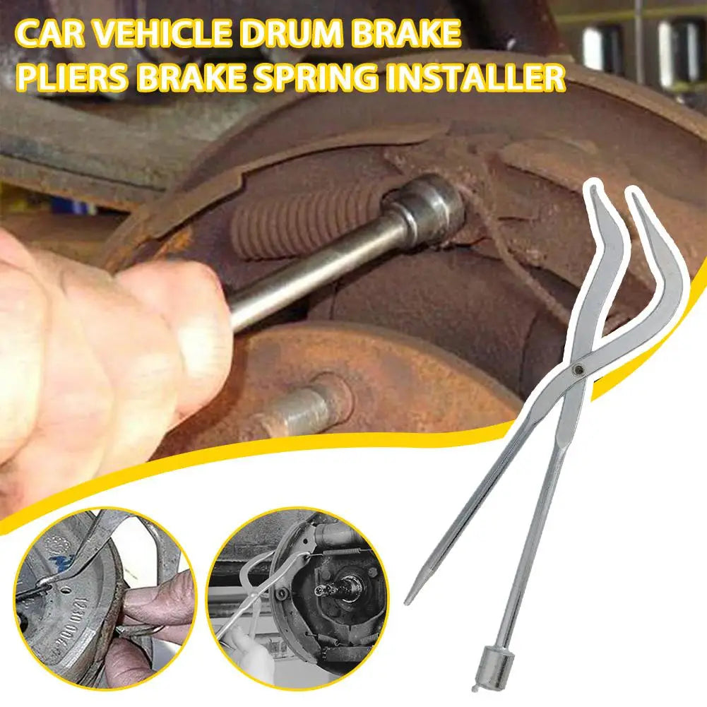 31cm Car Vehicle Drum Brake Line Shoe Return Spring Plier Remover Repair Tool Quake
