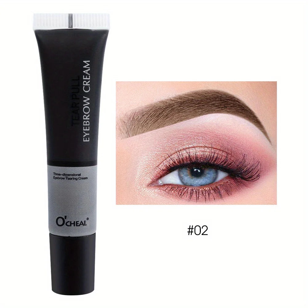Long-Lasting Waterproof Eyebrow Gel - Semi-Permanent Tattoo Tint For Enhanced Color And Definition - Cosmetic Quake 02