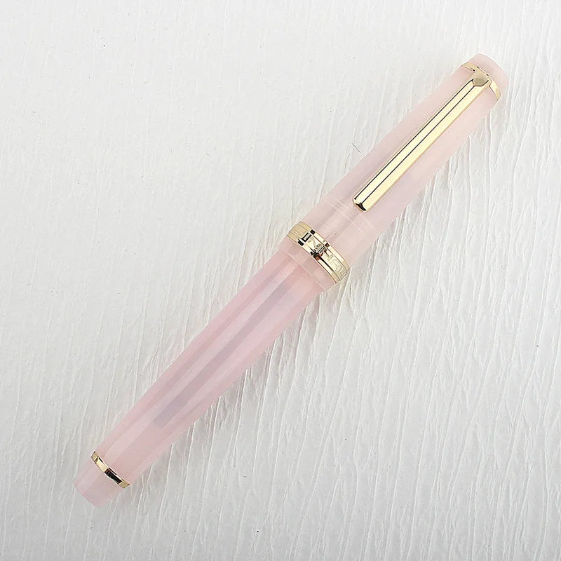 Jinhao 82 Acrylic Fountain Pen EF/F/M/Bent Nib + Converter