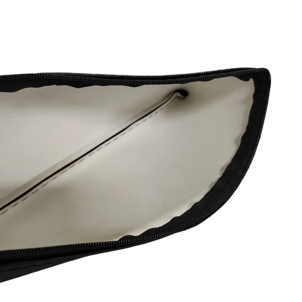 1/2pcs Portable Wireless Microphone Storage Carrying Bag, PU Leather Microphone Pouch For Shure SM57, SM58,SM11 Quake