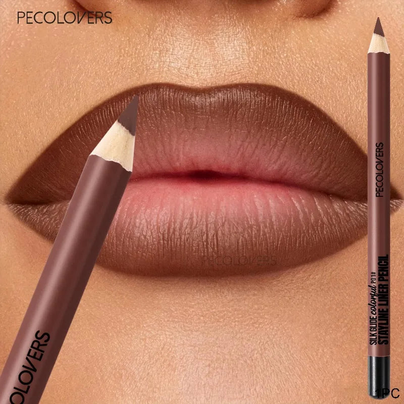 1PC Matte Lipliner, Which Depicts The Contour of The Lips, Plump and Charming Lips, Waterproof and Durable, Lip Cosmetics Quake