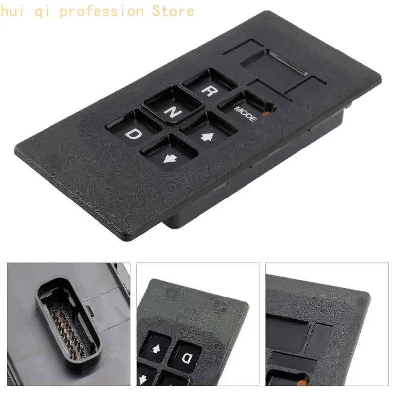 Transmission Selector Pad for Gear Panel Service, Push Button Front Layout, Black Panel Unit, Part Numbers 29551495 H8WE Quake