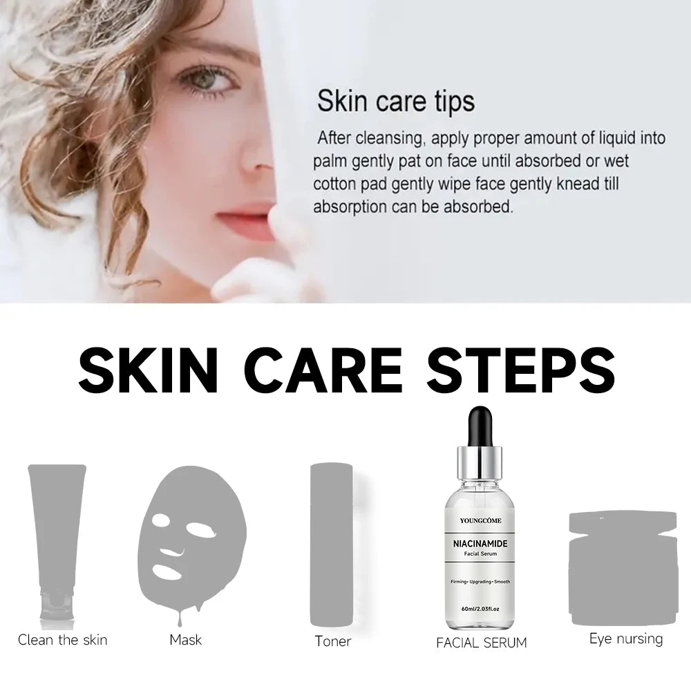 Niacinamide Spot Removal Essence Freckle Whitening Moisturizing Essence Water Dark Spot Melasma Removal Facial Skin Cream 2025 Quake