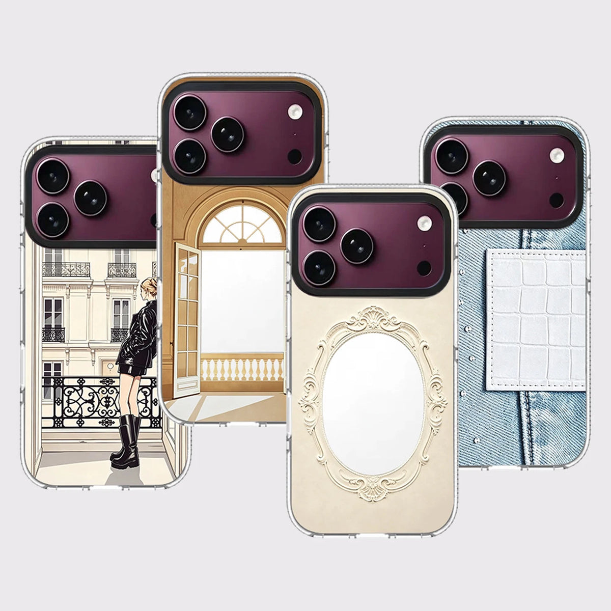 609174 White Border Magnetic Case: Compatible with IPhone 18 17 16 15 14 13 Pro Max 18Pro Quake