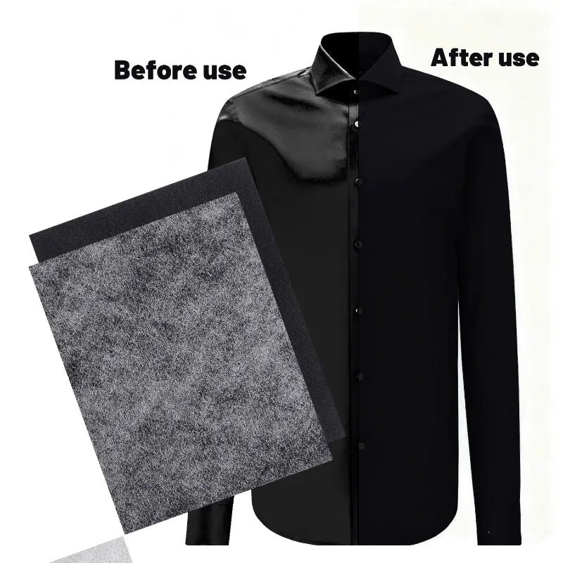50/1PCS Laundry Black Color Enhancer Sheets for Dark & Black Fabrics Clothing Brightening Sheets Prevents Fading Laundry Paper Quake
