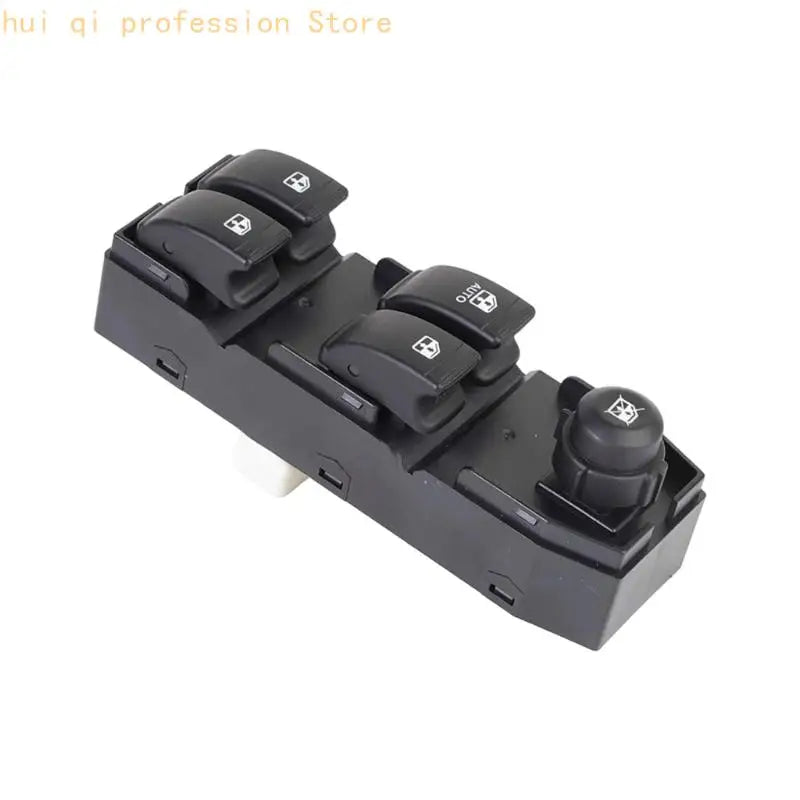 Door Window Control Assembly 12V Replacement Panel with 96552814 Reference, 4 Button Layout and Mirror Knob H8WE Quake