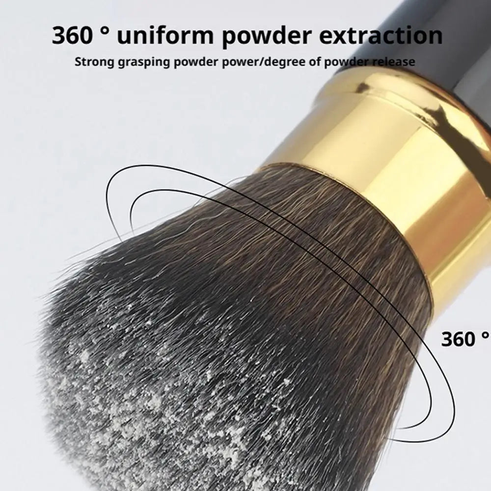 Professional Makeup Brushes Retractable Blusher Powder Foundation Face Concealer Kabuki Makeup Brush Cosmetic Tools ﻿ Quake