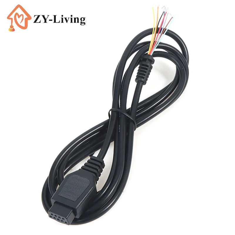 9 Pin 1.5M Extension Cable For Sega Genesis 2 for MD2 Controller Gamepad Quake