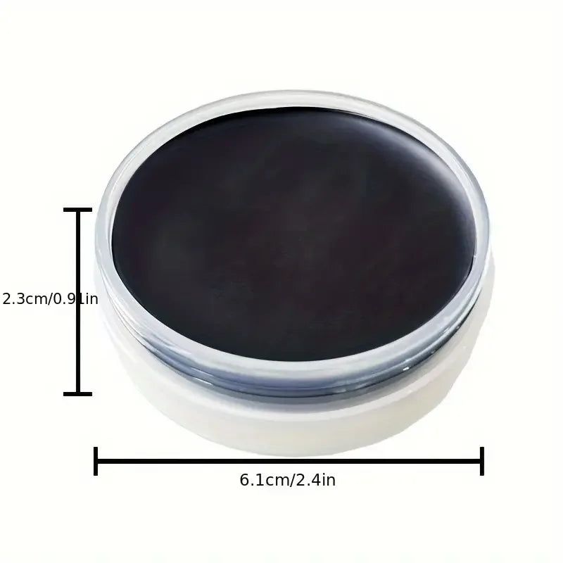 30g Black White Red Monochrome Body Paint Cosplay Face Paint Paste Halloween Party Waterproof Makeup Body Paint Set with Brushes Quake