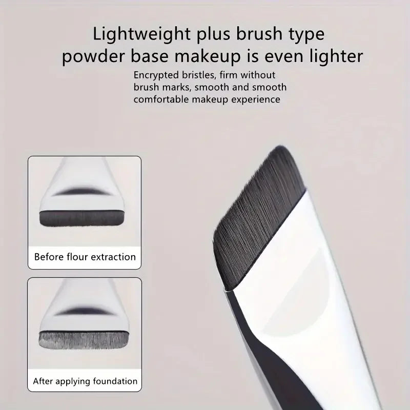 Ultra Thin Foundation Brush Soft Hair Thin Face Contour Brush Concealer Cream Blender Mixed Foundation Cream Makeup Brush Tool Quake
