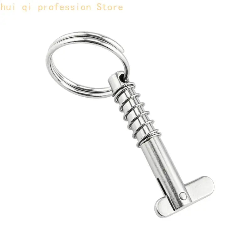 Stainless Loop Handle 5/16 3/8 Quick Release Pin for Boat and Yacht Hardware H8WE Quake