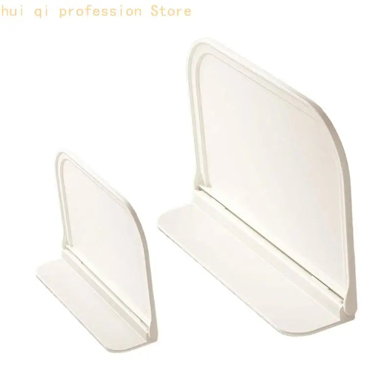Foldable Wall Shelf No Drill Space Saving Organizers for Bathroom Bedroom Use H8WE Quake