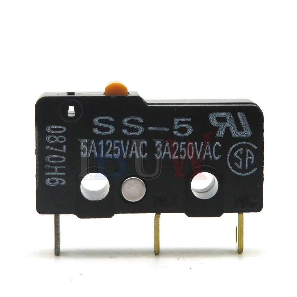 1PCS/lot Limit Micro switch Three Straight Legs Mouse Side Key Momentary Micro Limit Switch SS-5 SS-5GL SS-5GL2 SS-5GL13 Quake SS-5