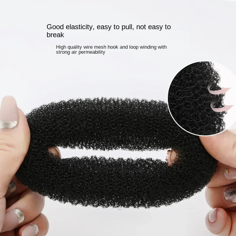 Magic Hair Bun Maker Donut Foam Sponge Easy Big Ring Hair Styling Tools Products Hairstyle Women Girls Hair Accessories Quake