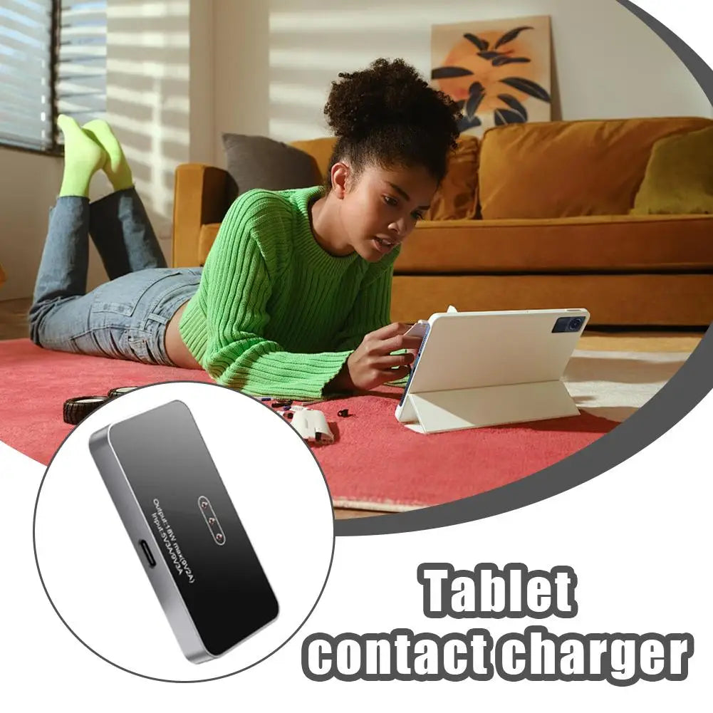 Magnetic Smart Connector Charger for iPad Pro 11"/13" Aluminum Alloy Fast Charging Module with Protective Case Accessories Quake