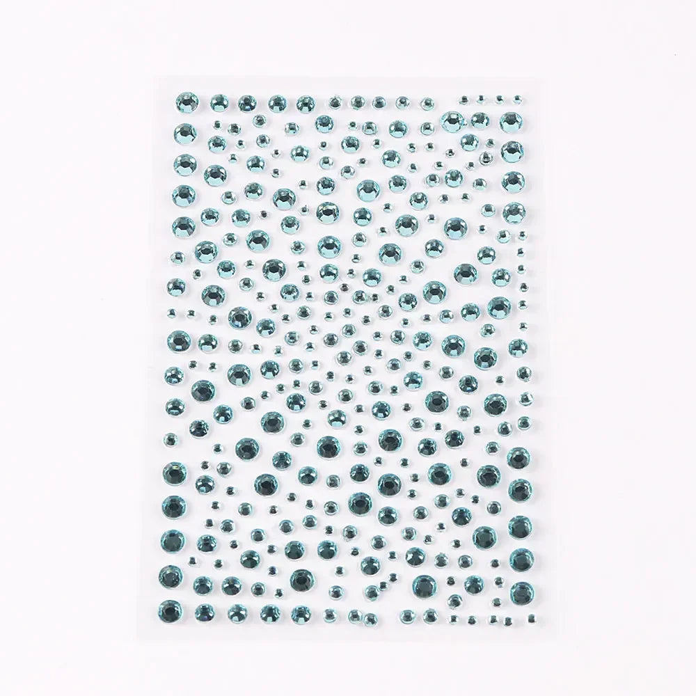 Rhinestone Face Jewels DIY Crystal Stickers – Festival & Party
