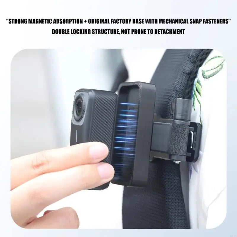 Backpack Clip Clamp Mount 360 Degree Rotation Adapter for Outdoor Photography Action Camera Accessories K1KF Quake CN