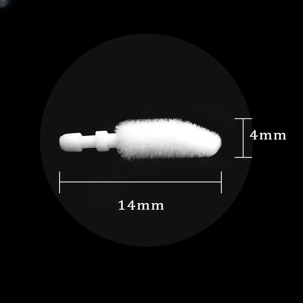 Disposable Lip Replacement Head For Eyelashes Extension for Lipstick Brush Cotton Head 500pcs Applicator Makeup Tool Quake