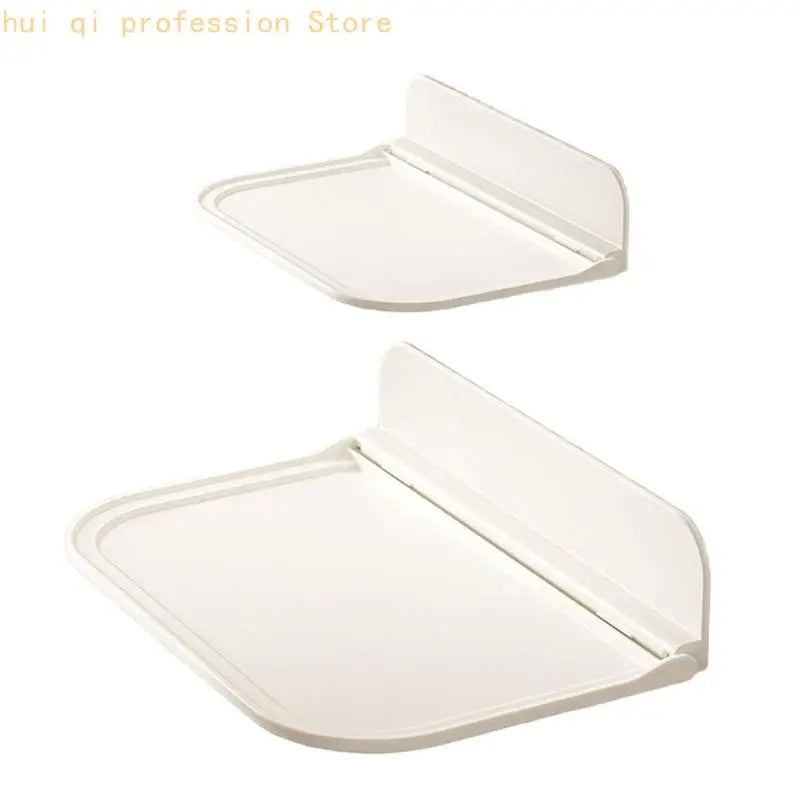 Foldable Wall Shelf No Drill Space Saving Organizers for Bathroom Bedroom Use H8WE Quake