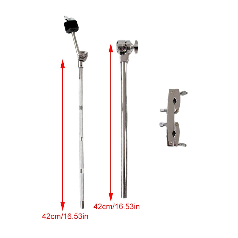 Universal Cymbal Holder Expansion Rack with Clip Adjustable Angle Cymbal Stand with Clamp Quake