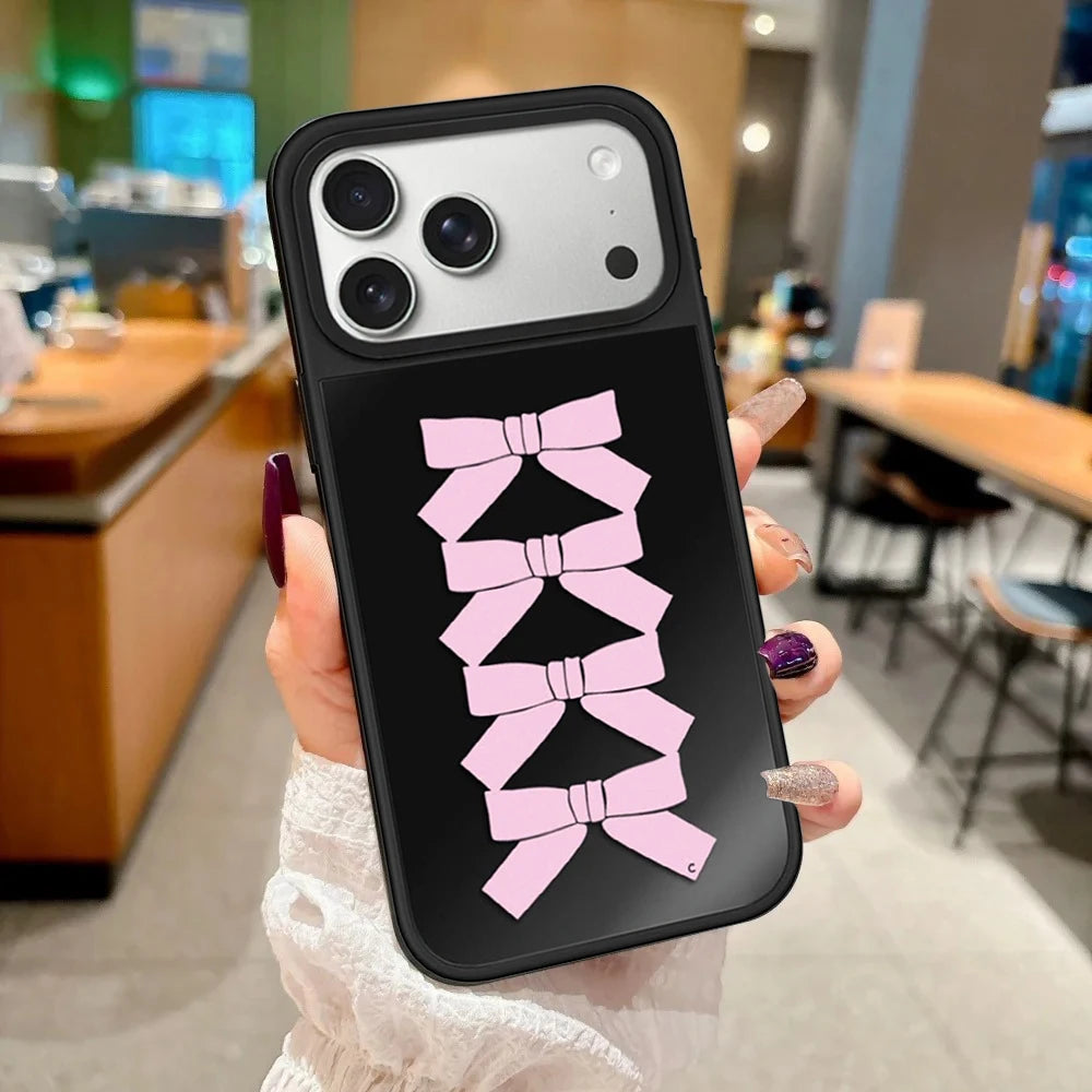 6090848 Mirror Surface Magnetic Phone Case Cover for IPhone 13 14 15 16 17 18 Pro Max Case Quake